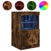 Sideboard aus geräucherter Eiche mit LED-Beleuchtung Corteza 41x37x67cm