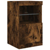 Sideboard aus geräucherter Eiche mit LED-Beleuchtung Corteza 41x37x67cm