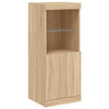 Kommode Sonoma Eiche mit LED-Beleuchtung Anaftasie 41x37x100cm