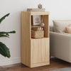 Kommode Sonoma Eiche mit LED-Beleuchtung Anaftasie 41x37x100cm