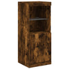 Sideboard aus Raucheiche mit LED-Beleuchtung Anaftasie 41x37x100cm