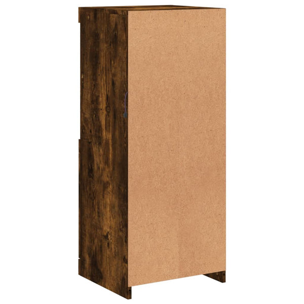 Sideboard aus Raucheiche mit LED-Beleuchtung Anaftasie 41x37x100cm