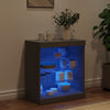 Musta senkki led-valoilla Beckett 60,5x37x67cm