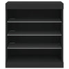 Musta senkki led-valoilla Beckett 60,5x37x67cm