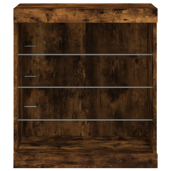 Savutammi senkki led-valoilla Beckett 60,5x37x67cm