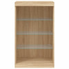 Sideboard Sonoma Eiche mit LED-Beleuchtung Ghiulaidin 60,5x37x100cm