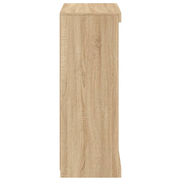 Sideboard Sonoma Eiche mit LED-Beleuchtung Ghiulaidin 60,5x37x100cm
