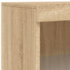 Sideboard Sonoma Eiche mit LED-Beleuchtung Ghiulaidin 60,5x37x100cm