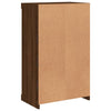 Brauner Eichenschrank mit LED-Beleuchtung Ghiulaidin 60,5x37x100cm