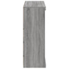 Kommode Sonoma Grau mit LED-Leuchten 81x37x100 cm