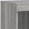 Kommode Sonoma Grau mit LED-Leuchten 81x37x100 cm