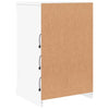 Weißes Sideboard mit LED-Beleuchtung Caliopiea 41x37x67cm