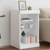 Weißes Sideboard mit LED-Beleuchtung Caliopiea 41x37x67cm