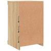 Sonoma-Eiche Sideboard mit LED-Beleuchtung Caliopiea 41x37x67cm