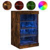 Sideboard Caliopiea in Rauchereiche mit LED-Beleuchtung 41x37x67cm
