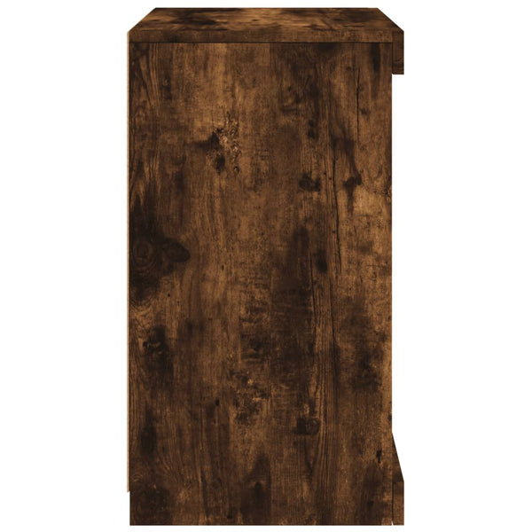 Sideboard Caliopiea in Rauchereiche mit LED-Beleuchtung 41x37x67cm