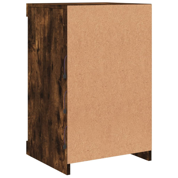 Sideboard Caliopiea in Rauchereiche mit LED-Beleuchtung 41x37x67cm