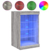 Sideboard mit LED-Beleuchtung Grau Sonoma 41x37x67 cm