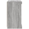 Sideboard mit LED-Beleuchtung Grau Sonoma 41x37x67 cm