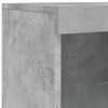 Kommode Limbiada in Betongrau mit LED-Beleuchtung 41x37x100cm
