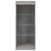 Harmaa senkki led-valoilla Limbiada 41x37x100cm