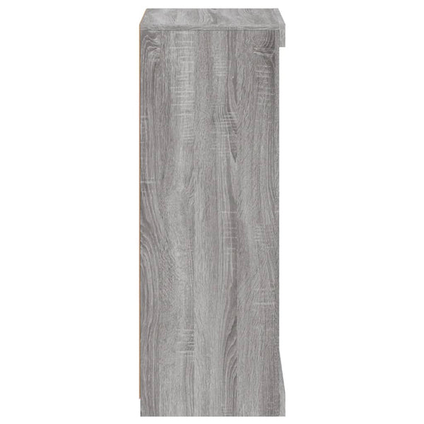 Harmaa senkki led-valoilla Limbiada 41x37x100cm