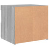 Nachttische in Grau mit LED-Beleuchtung Latoria 50x40x45cm (2 Stk. Sonoma)