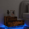 Nachttisch Salena mit LED-Beleuchtung, Räuchereiche 70x36x40,5cm