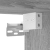 Graue TV-Wandschränke Iuven 40x30x30cm (2 Stück Holz)