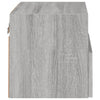 Graue TV-Wandschränke Iuven 40x30x30cm (2 Stück Holz)
