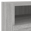 Graue TV-Wandschränke Iuven 40x30x30cm (2 Stück Holz)