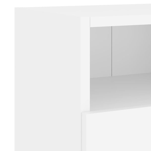 Valkoinen tv-seinäkaappi Iuven 60x30x30cm (puinen)