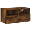 Räuchereiche TV-Wandschrank Iuven 60x30x30cm (Holz)