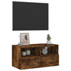 Räuchereiche TV-Wandschrank Iuven 60x30x30cm (Holz)