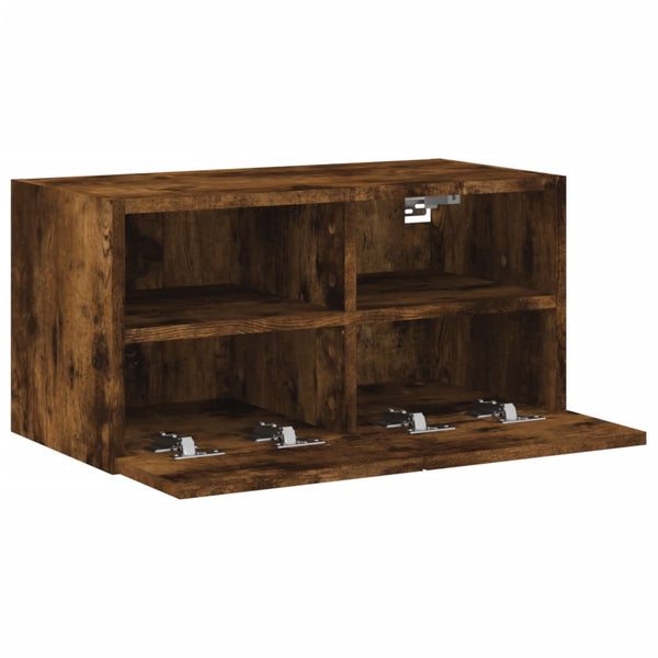 Räuchereiche TV-Wandschrank Iuven 60x30x30cm (Holz)