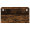 Räuchereiche TV-Wandschrank Iuven 60x30x30cm (Holz)