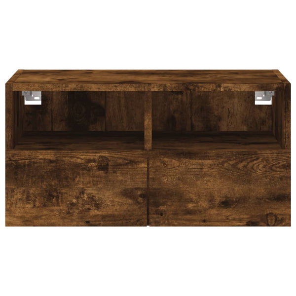 Räuchereiche TV-Wandschrank Iuven 60x30x30cm (Holz)