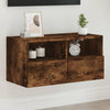 Räuchereiche TV-Wandschrank Iuven 60x30x30cm (Holz)