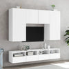 Valkoinen tv-seinäkaappi Iuven 80x30x30cm (puinen)