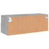 Betongraue TV-Wandschränke Iuven 80x30x30cm (Holz)