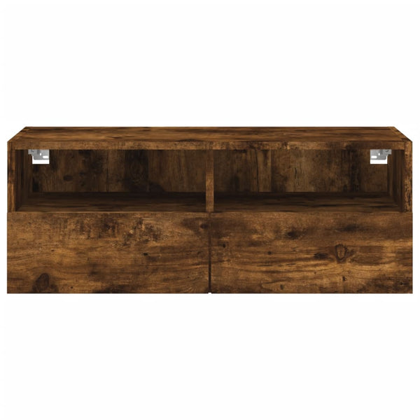 Savutammi tv-seinäkaappi Iuven 80x30x30cm (puinen)