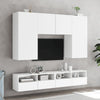 Weißer TV-Wandschrank Iuven 100x30x30cm (Holz)