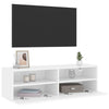 Weißer TV-Wandschrank Iuven 100x30x30cm (Holz)