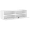 Weißer TV-Wandschrank Iuven 100x30x30cm (Holz)