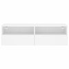 Weißer TV-Wandschrank Iuven 100x30x30cm (Holz)