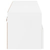 Weißer TV-Wandschrank Iuven 100x30x30cm (Holz)