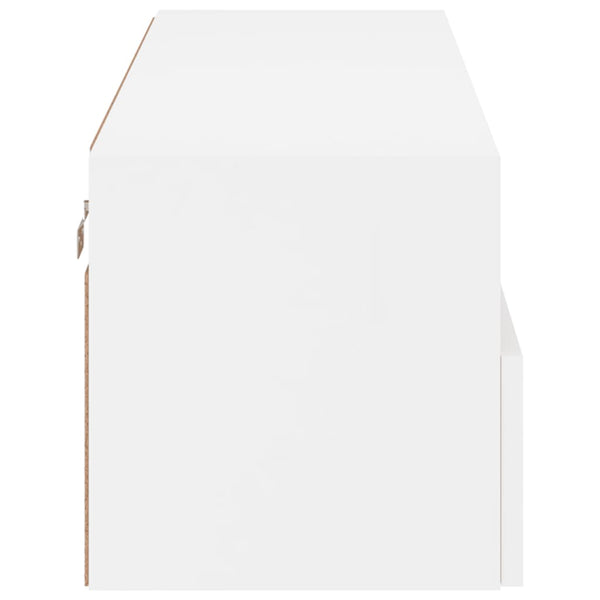 Weißer TV-Wandschrank Iuven 100x30x30cm (Holz)