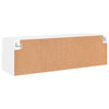 Weißer TV-Wandschrank Iuven 100x30x30cm (Holz)