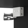 Schwarze TV-Wandschränke Proca 40,5x30x40cm (2 Stück, Holz)