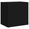 Schwarze TV-Wandschränke Proca 40,5x30x40cm (2 Stück, Holz)